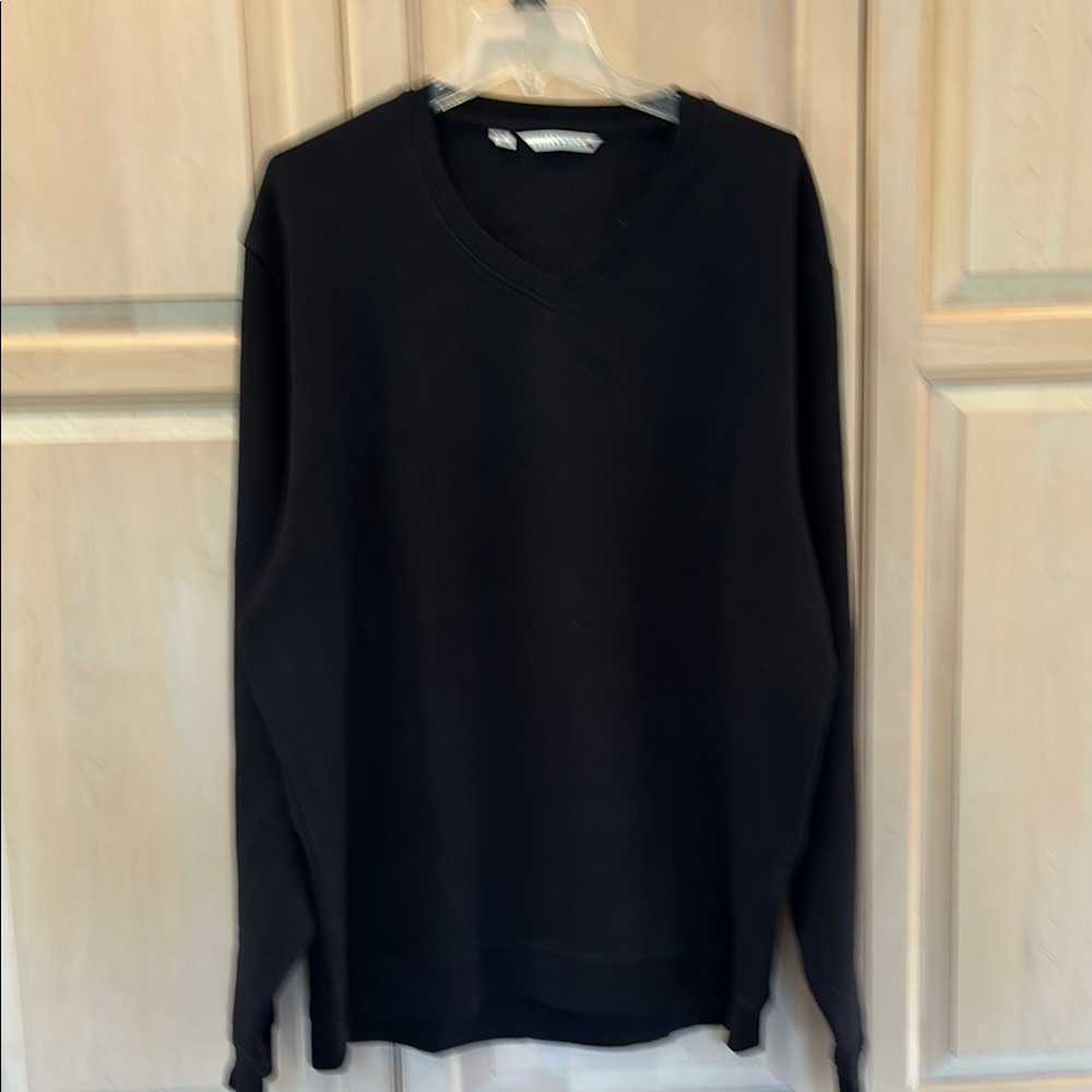 Cutter & Buck Black V-Neck Sweater